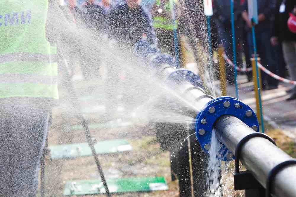 Fugas de agua en tuberías en La Vila Joiosa