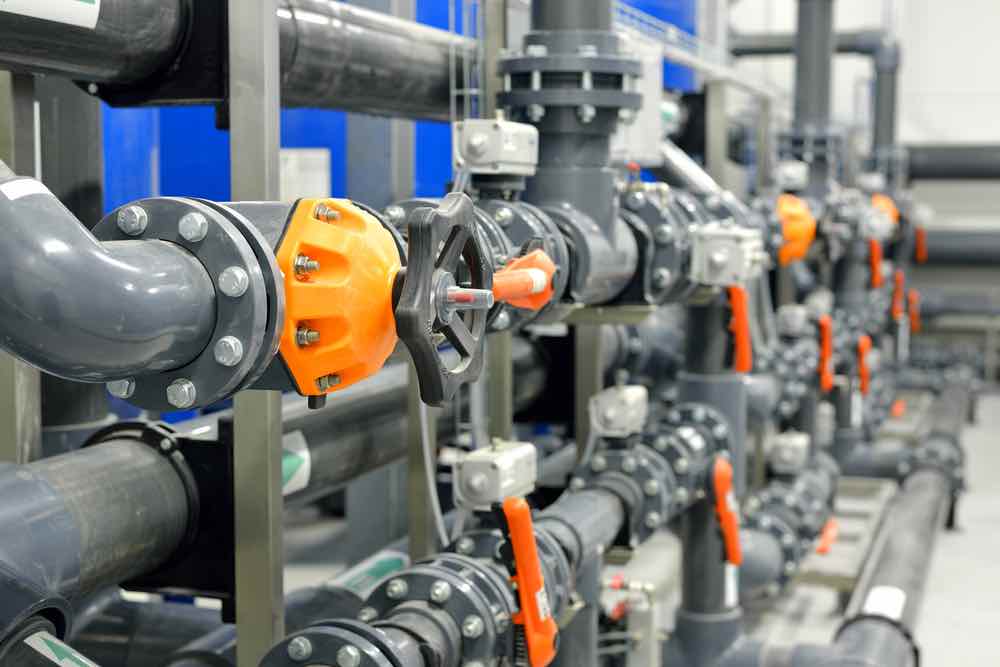 Fugas de agua en industria en Dénia