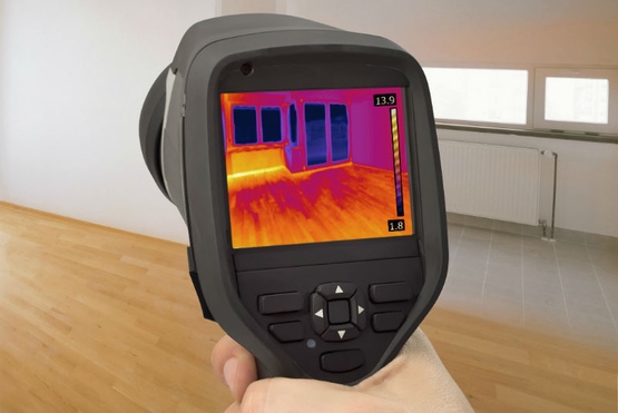 Detección de fugas de agua con cámara termografica / termovisión en Algorfa